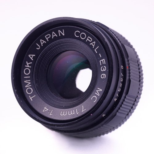 Tomioka Copal-E36 MC 71 mm f/4