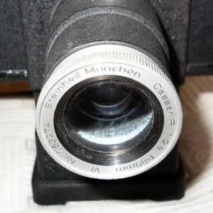 Steinheil Cassar P 80mm f2.8 slide projector lens